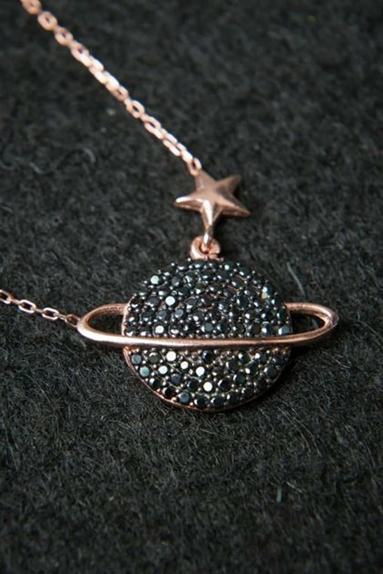 Beste Verkoop 🥰 Hemels Juwelier Hemels J.- Planeet Model- Zilveren Ketting - Dames- 43cm- Het Is Anti-allergeen- Rose- 925 Sterling Zilveren Ketting ✨ 4 Beste Verkoop 🥰 Hemels Juwelier Hemels J.- Planeet Model- Zilveren Ketting - Dames- 43cm- Het Is Anti-allergeen- Rose- 925 Sterling Zilveren Ketting ✨ - Afbeelding 2