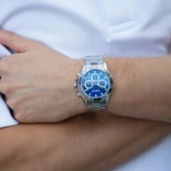 Goedkoopste π Horloge Heren Chronograph - Chrono Staal - Rvs Glanzend Blauw Mauro Vinci Active Line βοΈ 10 Goedkoopste π Horloge Heren Chronograph - Chrono Staal - Rvs Glanzend Blauw Mauro Vinci Active Line βοΈ -Sieraden-horloges Winkel 550x825 6