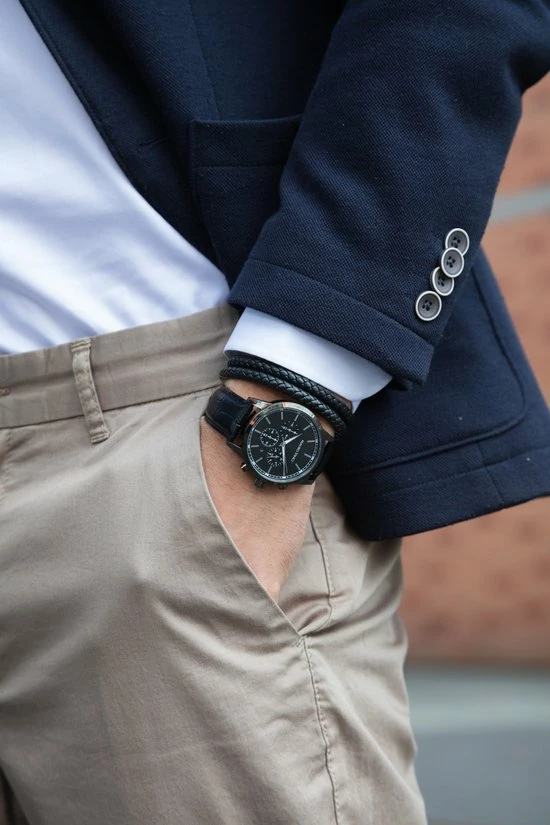 Hete verkoop π Leren Armband Zwart Baresi - Lederen Magnetische Armbanden Mauro Vinci Heren En Dames 19,5cm Met Cadeauverpakking π₯° 4 Hete verkoop π Leren Armband Zwart Baresi - Lederen Magnetische Armbanden Mauro Vinci Heren En Dames 19,5cm Met Cadeauverpakking π₯° - Afbeelding 2